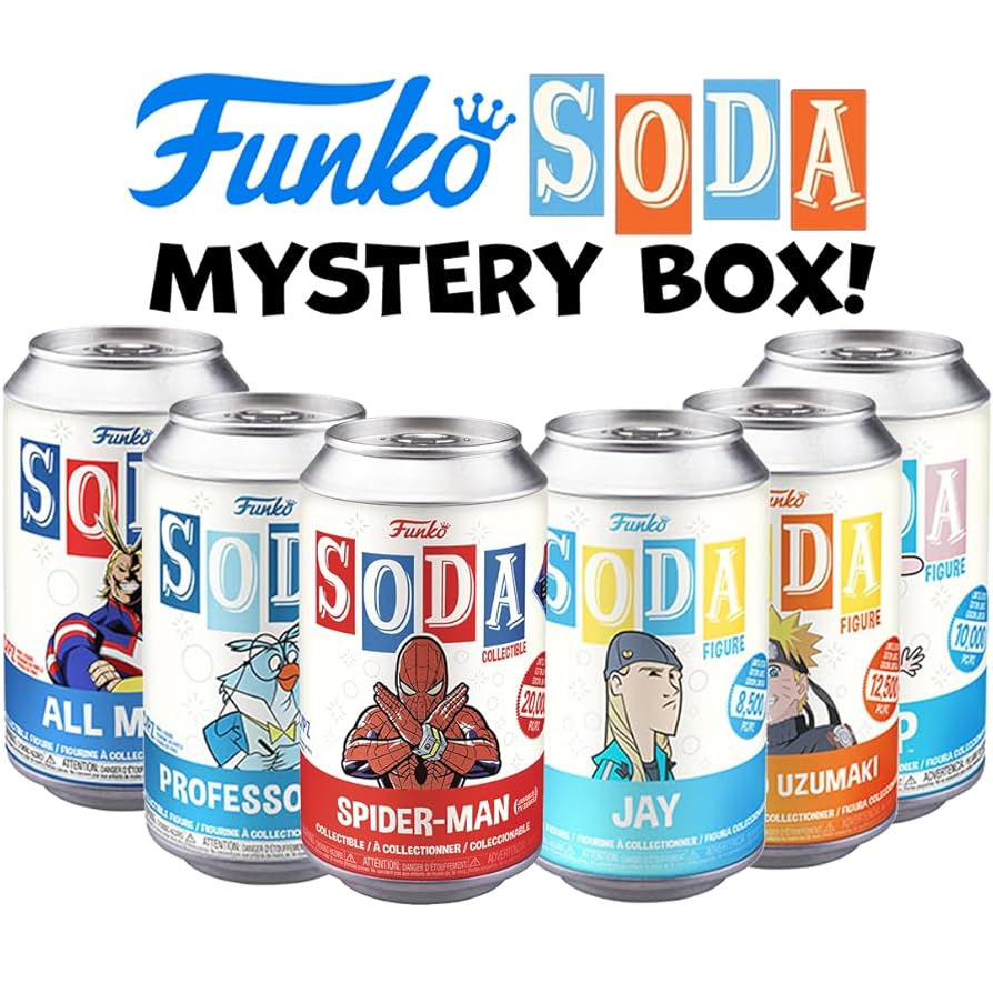 Amazon.co.jp: Funko ビニールソーダミステリースターターセット